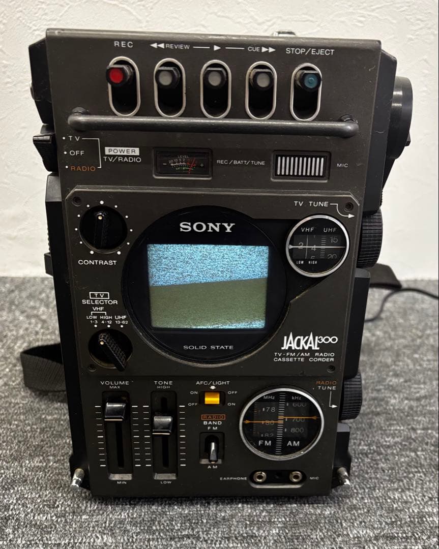 SONY ソニー JACKAL 300 テレビ一体型ラジカセ FX-300