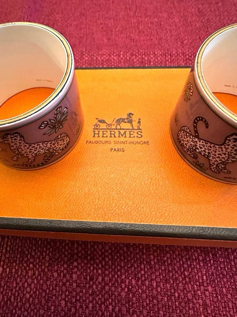 エルメス　ナプキンリング　２個セット
