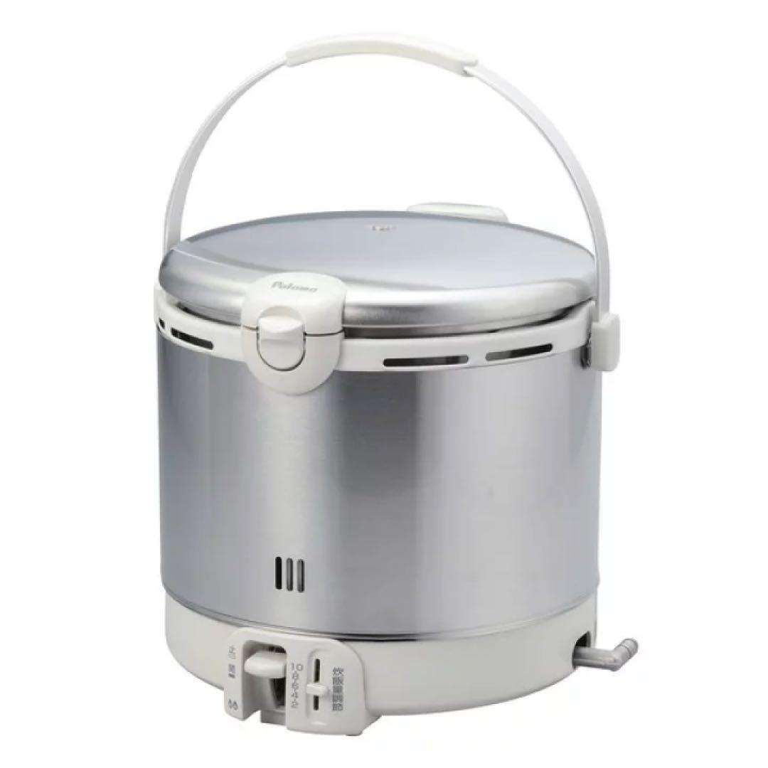 シルバー炊飯器 炊飯量調整機能付き　PR-18EF 都市ガス用