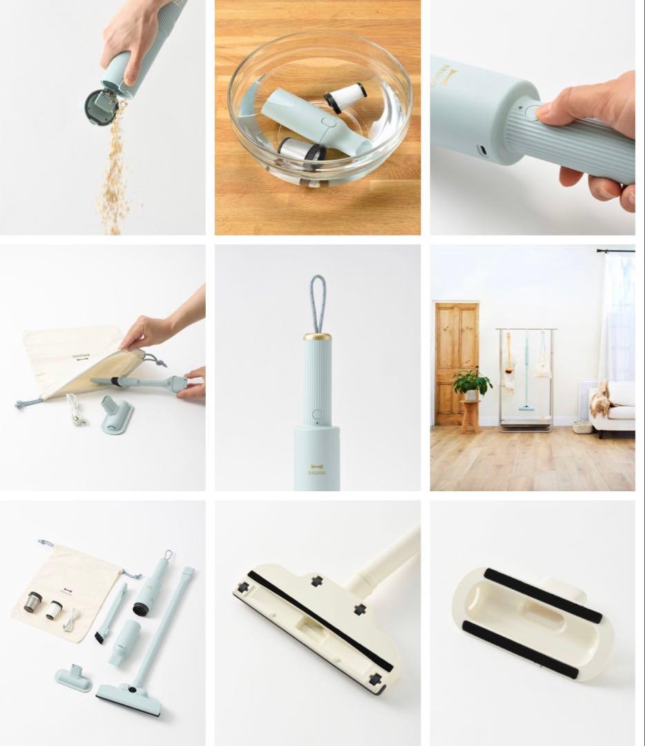 BRUNO スリム2WAYスティッククリーナー　チャコール