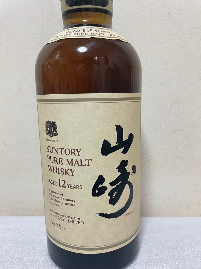 サントリー 山崎 12年 ピュアモルトウイスキー 750ml