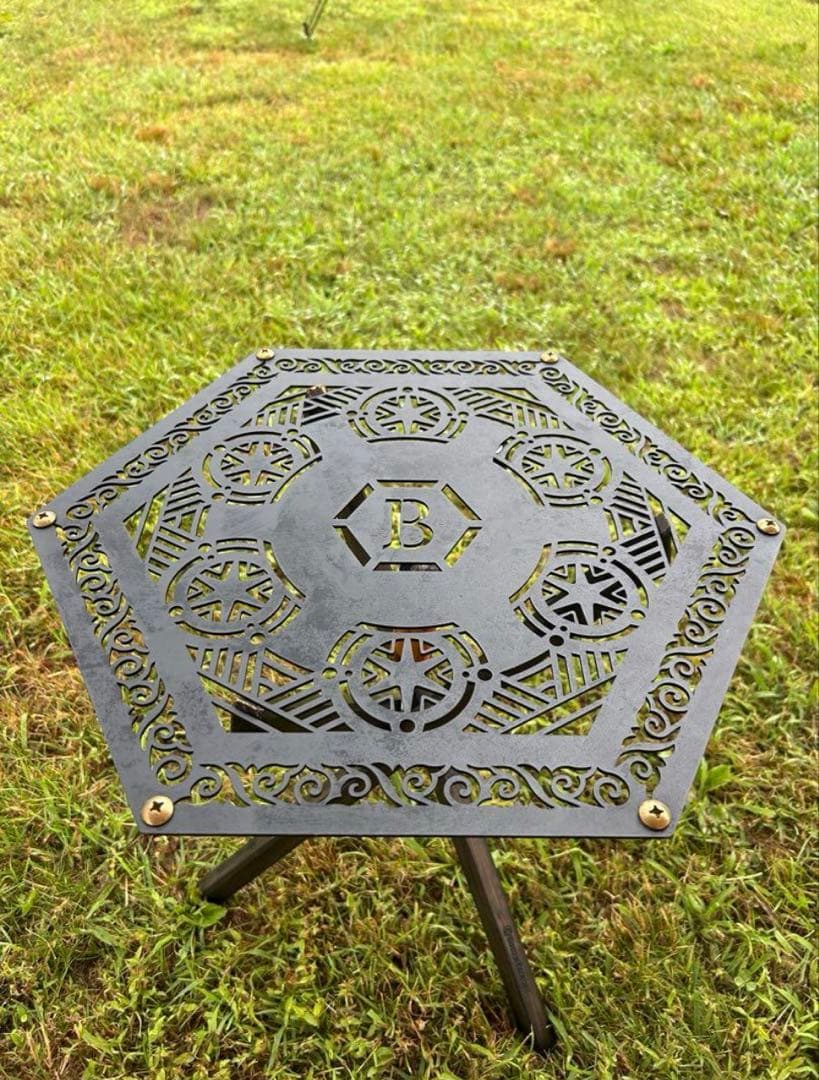 三脚テーブル BURU,S FACTORY 天板三脚セット　おまけ付き