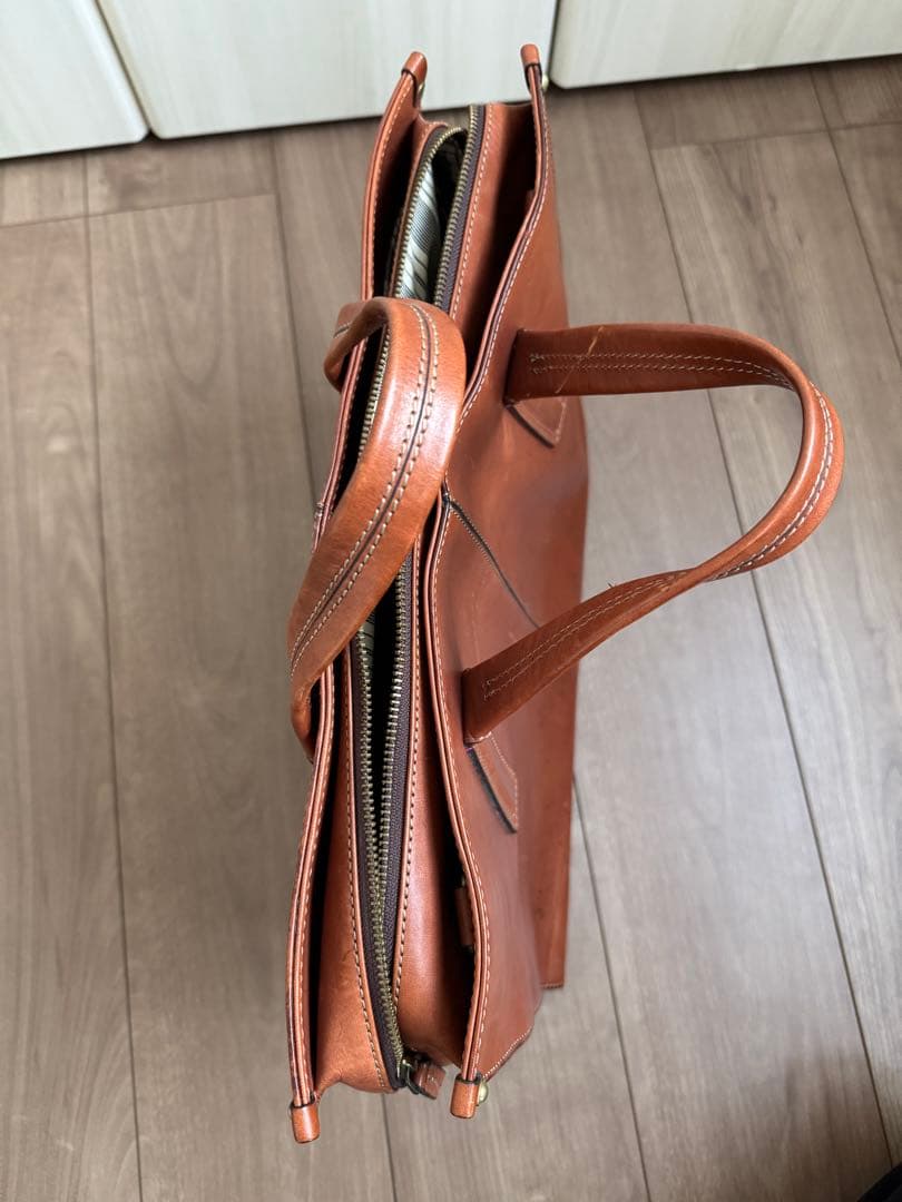 Paul Smith ブラウン 本革　ビジネスバッグ