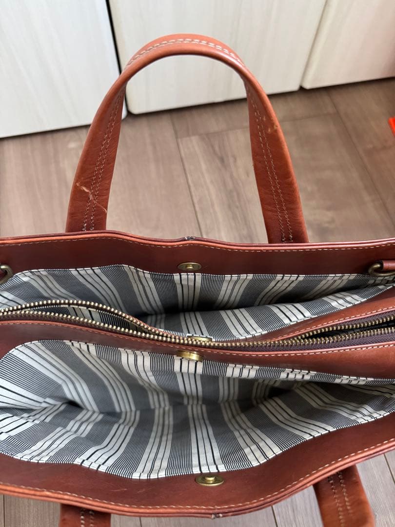 Paul Smith ブラウン 本革　ビジネスバッグ