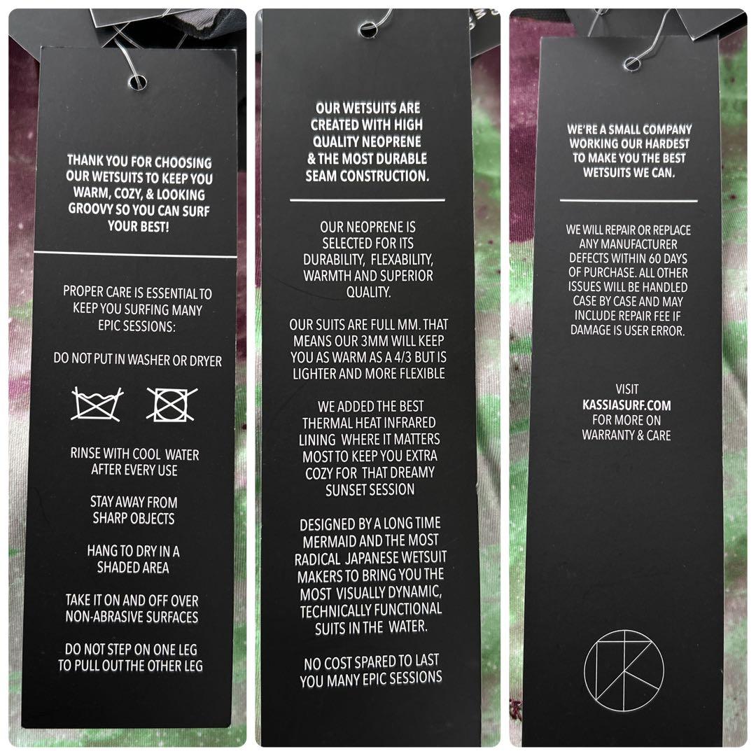 ✨新品✨KASSIA レディースロングスプリング　ロンスプ　フロントジッパー S