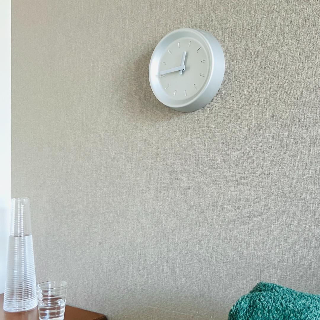 00’S オールドMUJI ミニマリズム アルミクロック