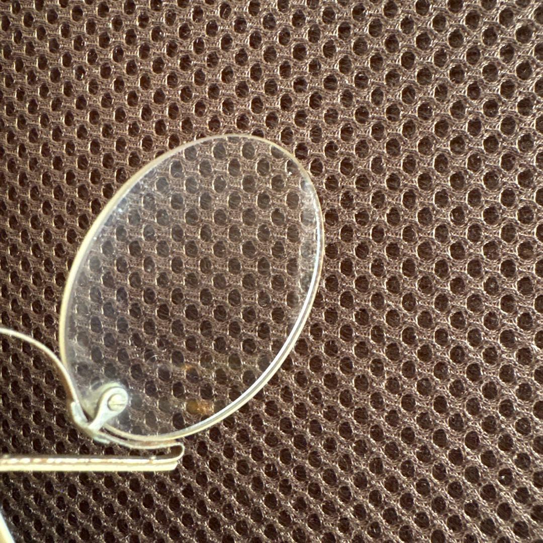 Cブリッジ型　古いフィンチ眼鏡