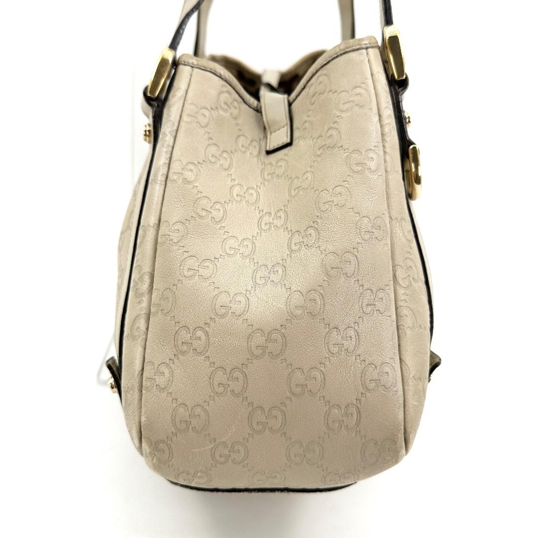 GUCCI グッチ グッチシマ Guccissima ショルダーバッグ ベージュ
