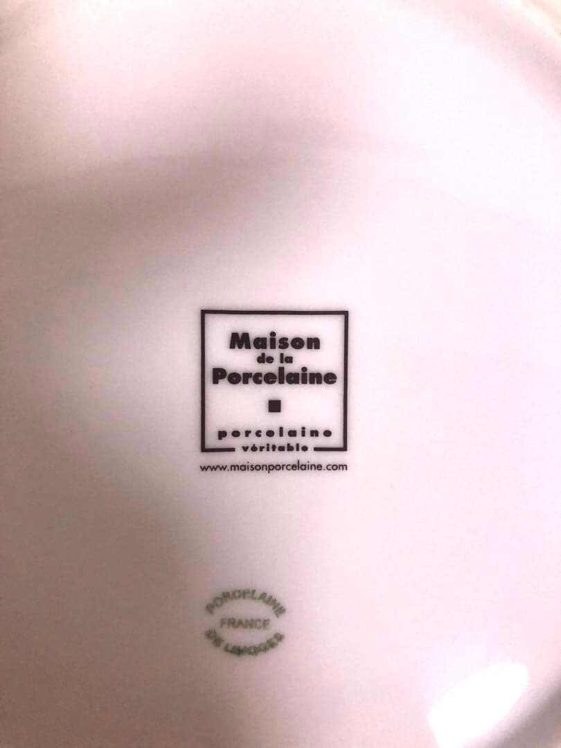 【リモージュ】☆Limoges☆猫とリスの陶器製飾り皿・プレート