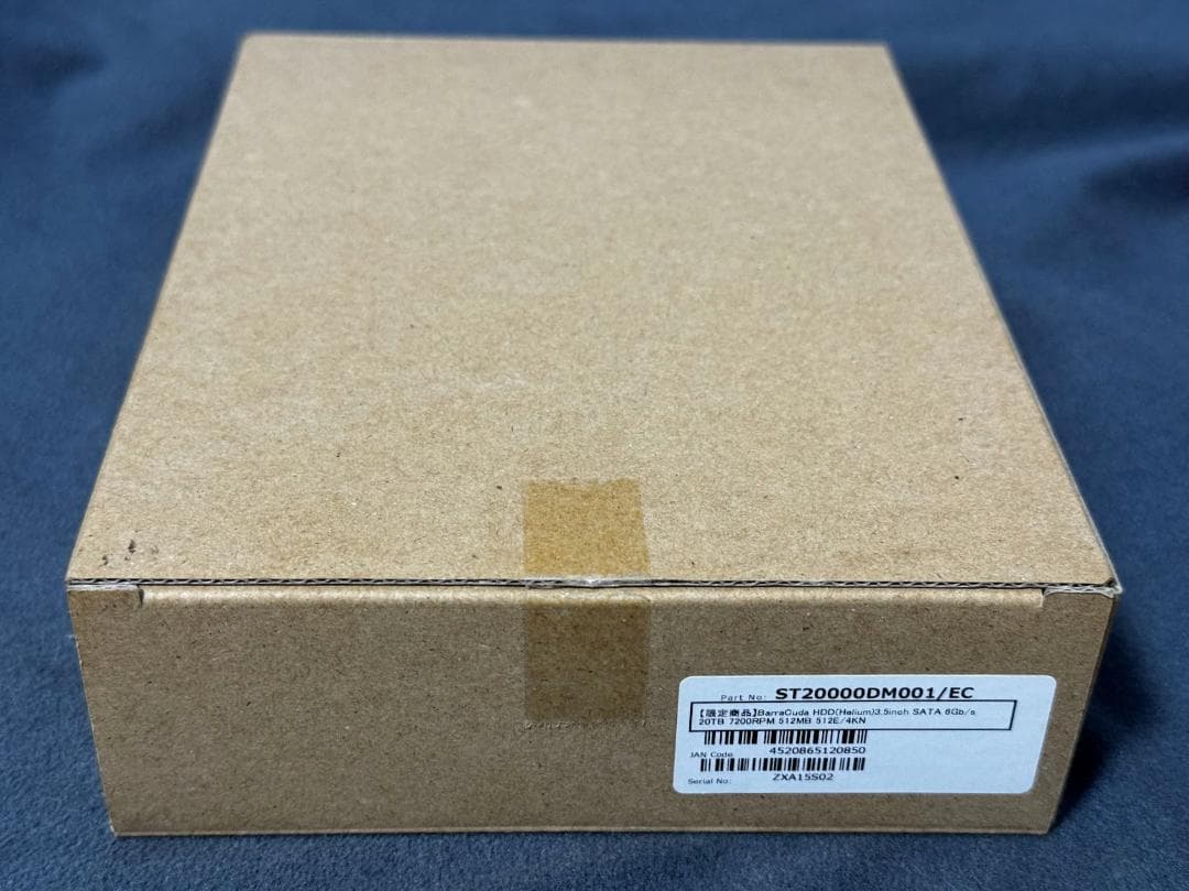 内蔵型ハードディスクドライブ Seagate ST20000DM001/EC