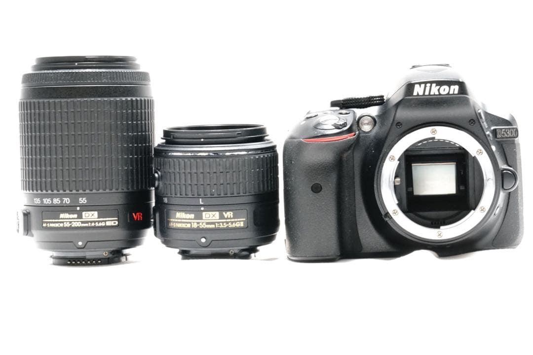 Nikon D5300 スマホ転送 WiFi機 動画 自撮り 手ぶれ補正付