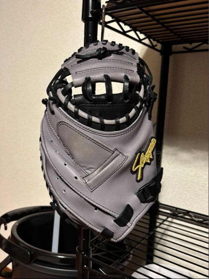 久保田スラッガー　トレーニング　キャッチャーミット　東京支店　型付け　限定モデル