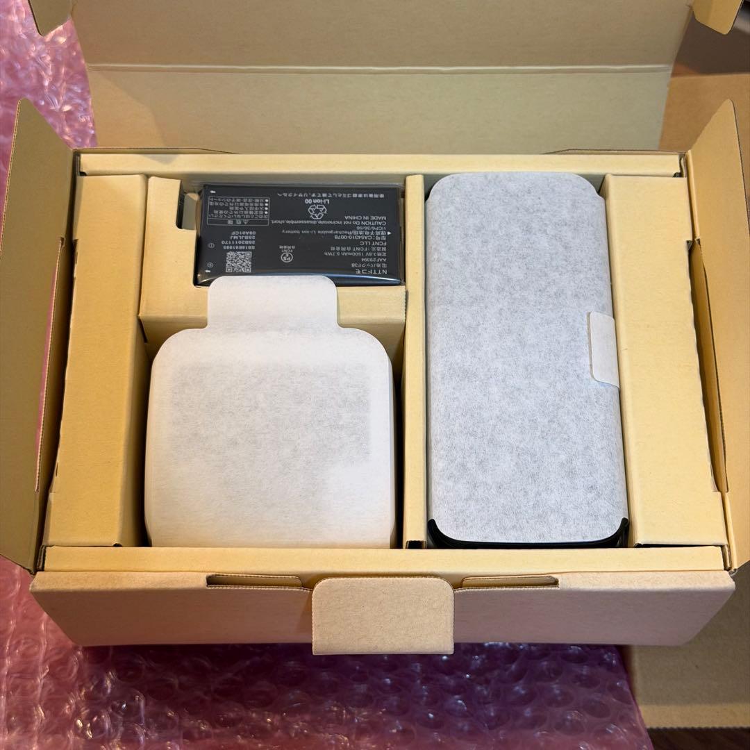 新品 らくらくホン F-41F ネイビー