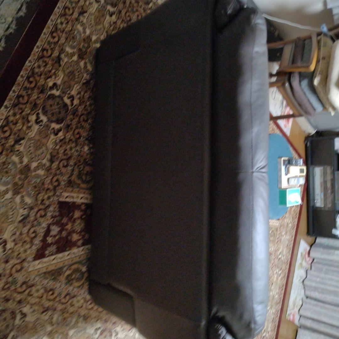 革ソファー2人掛け