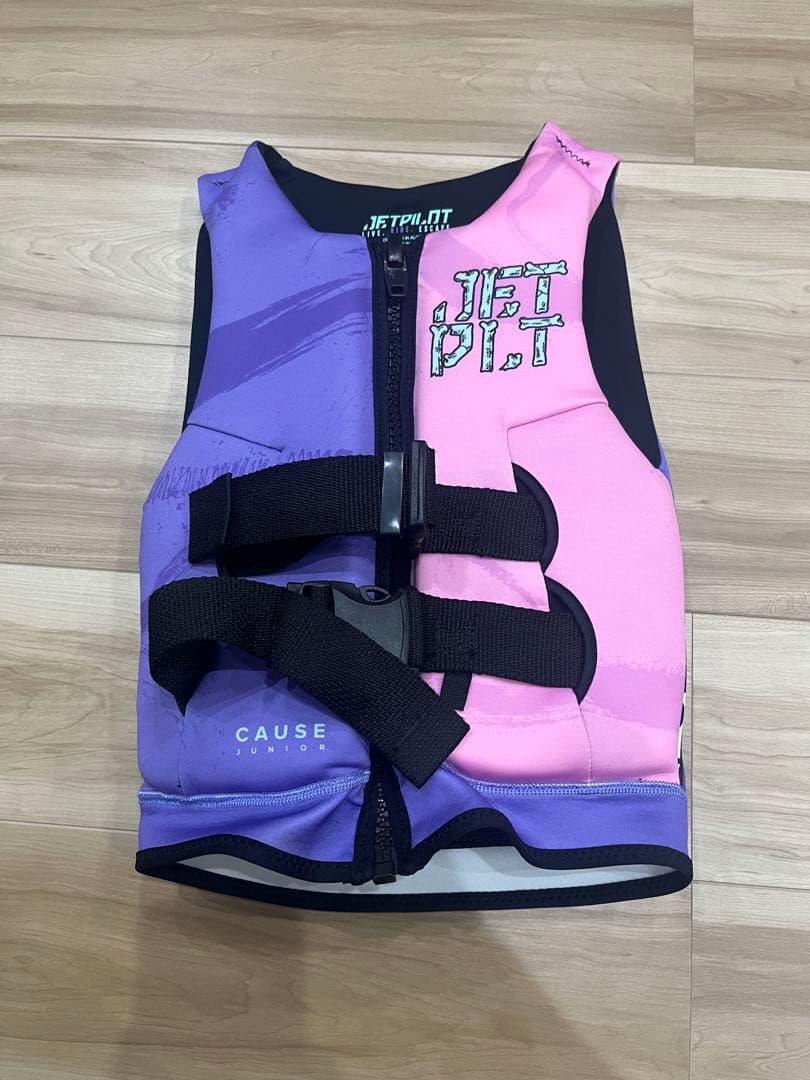 JETPILOT ライフジャケット子供用　8:10サイズ　紫・ピンク