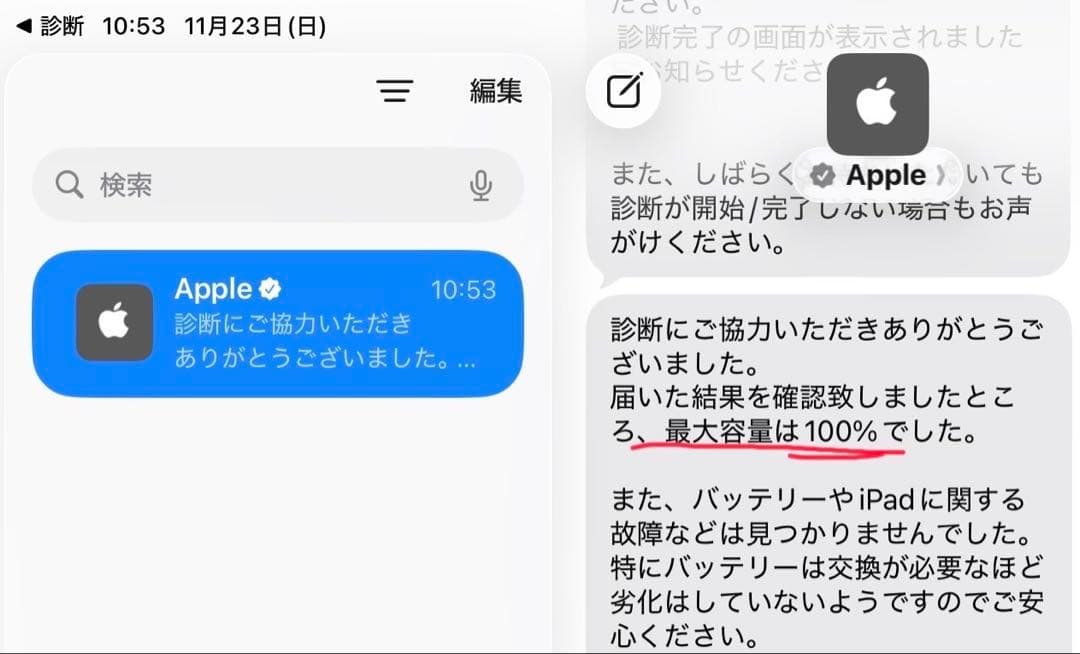 バッテリー容量100% iPad mini (第六世代) 64GB 即日発送