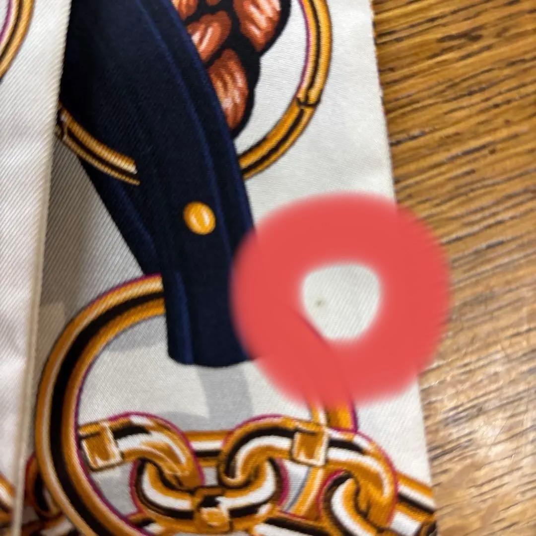 LOUIS VUITTON シルクハンカチ チェーンデザイン