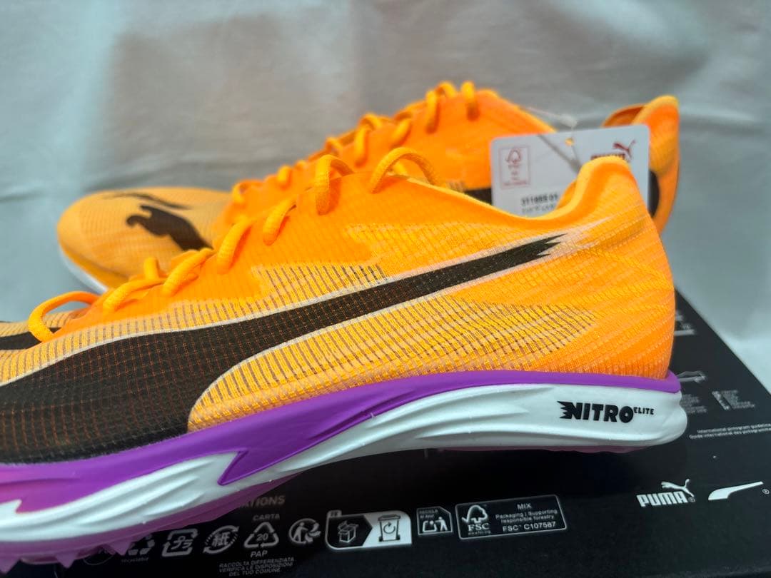 スパイク・シューズ puma mid distance nitro elite 3 26.5