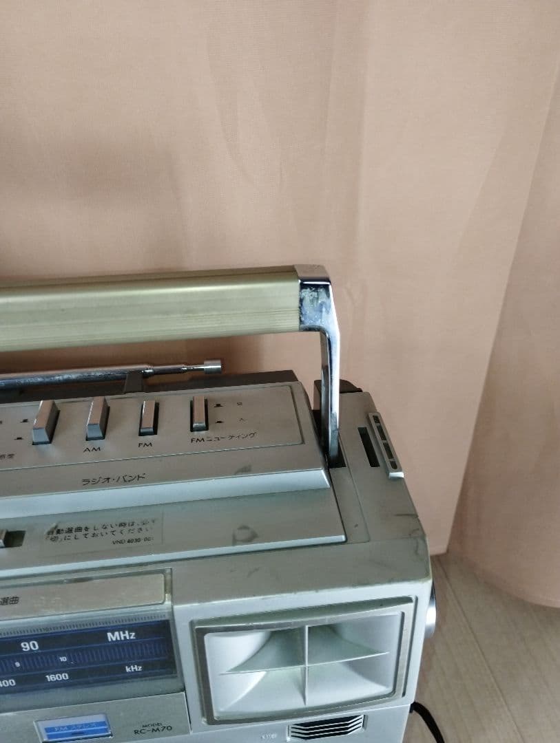 ラジオOK Victor RC-M70　ラジカセ 当時物