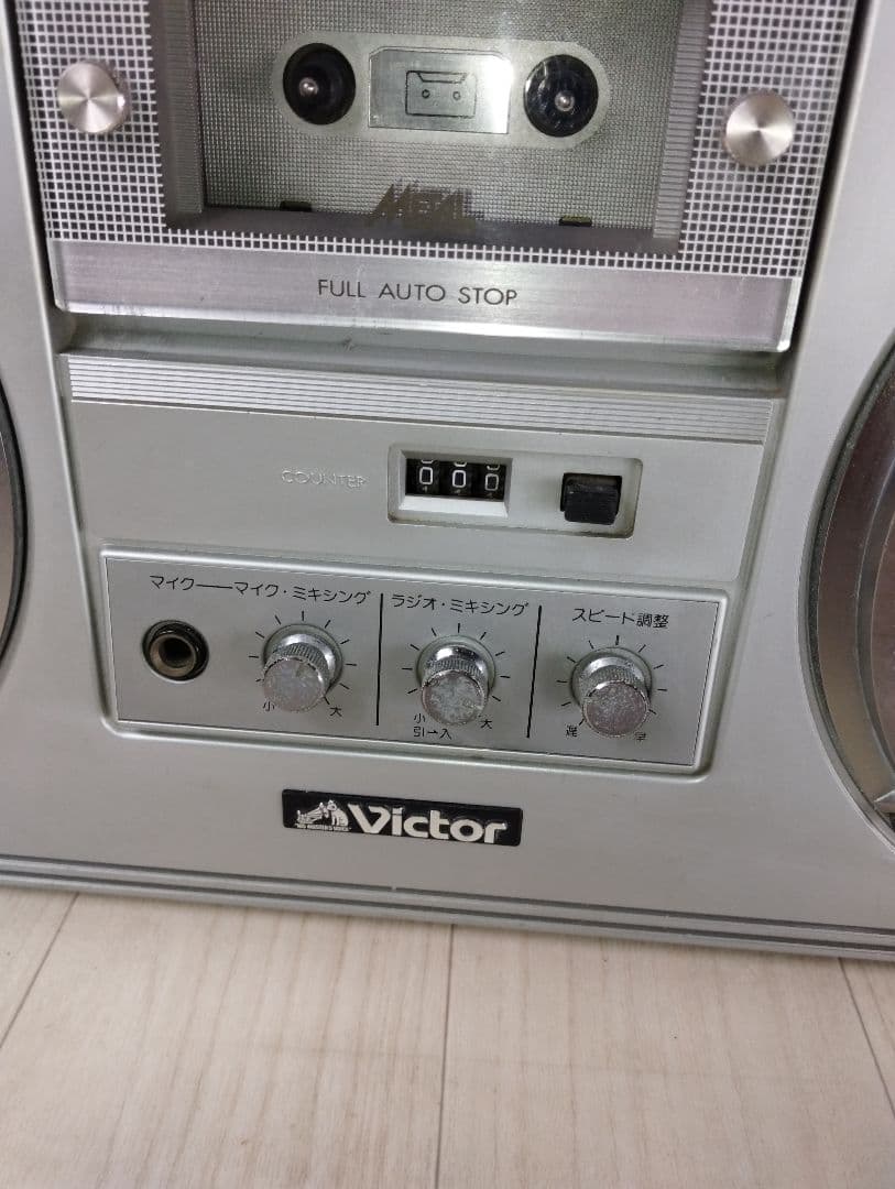 ラジオOK Victor RC-M70　ラジカセ 当時物