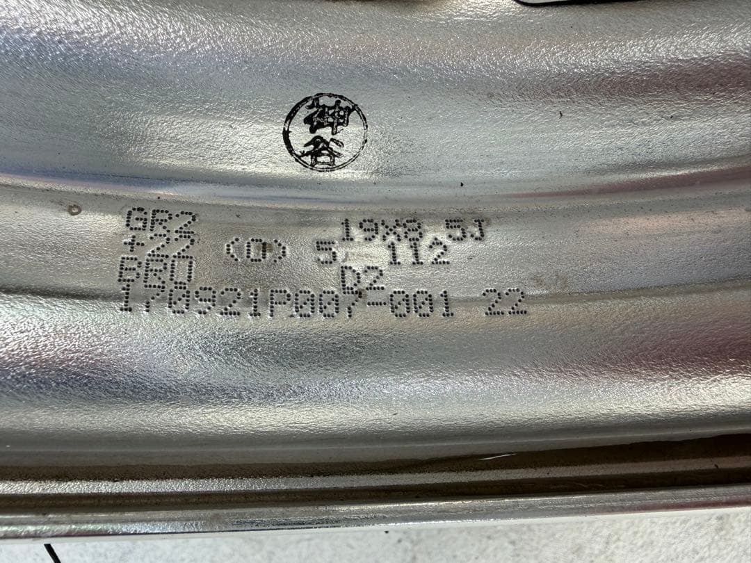 [超美品]Audi A5用 WORK GNOSIS GR202(特注品)