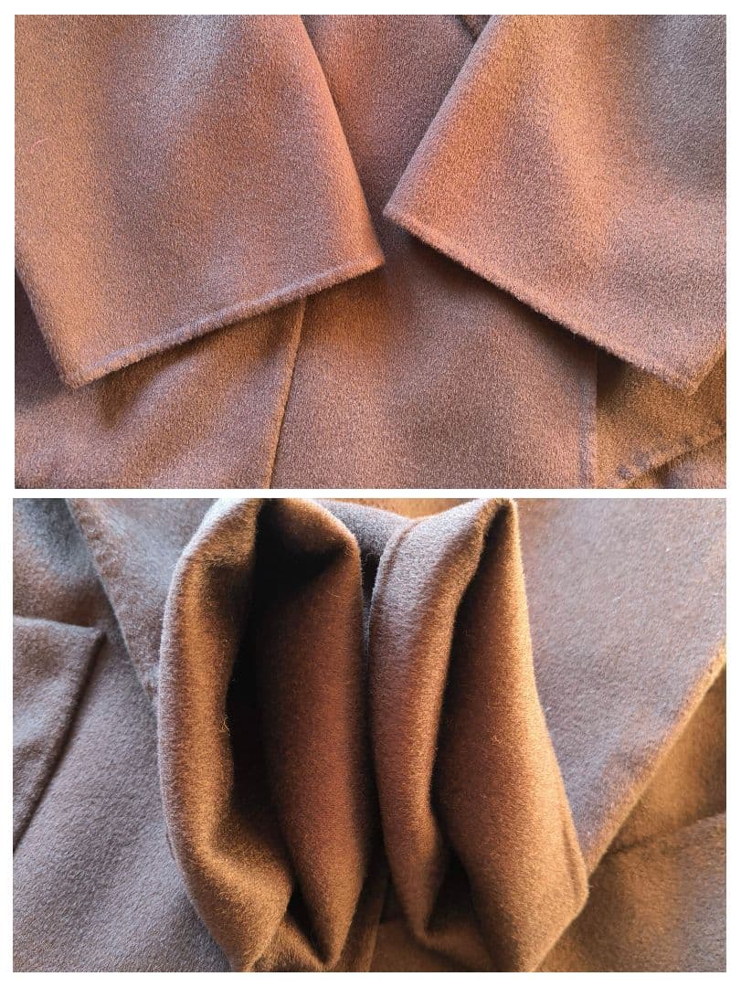 【未使用】GALLARDAGALANTE カシミア100 リバー ショートコート