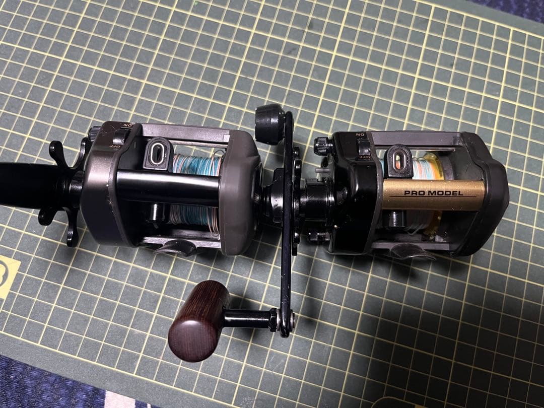 ダイワ　スーパー胴付ST-25 早技&スーパー同付GS25早技　メンテ済み　日本