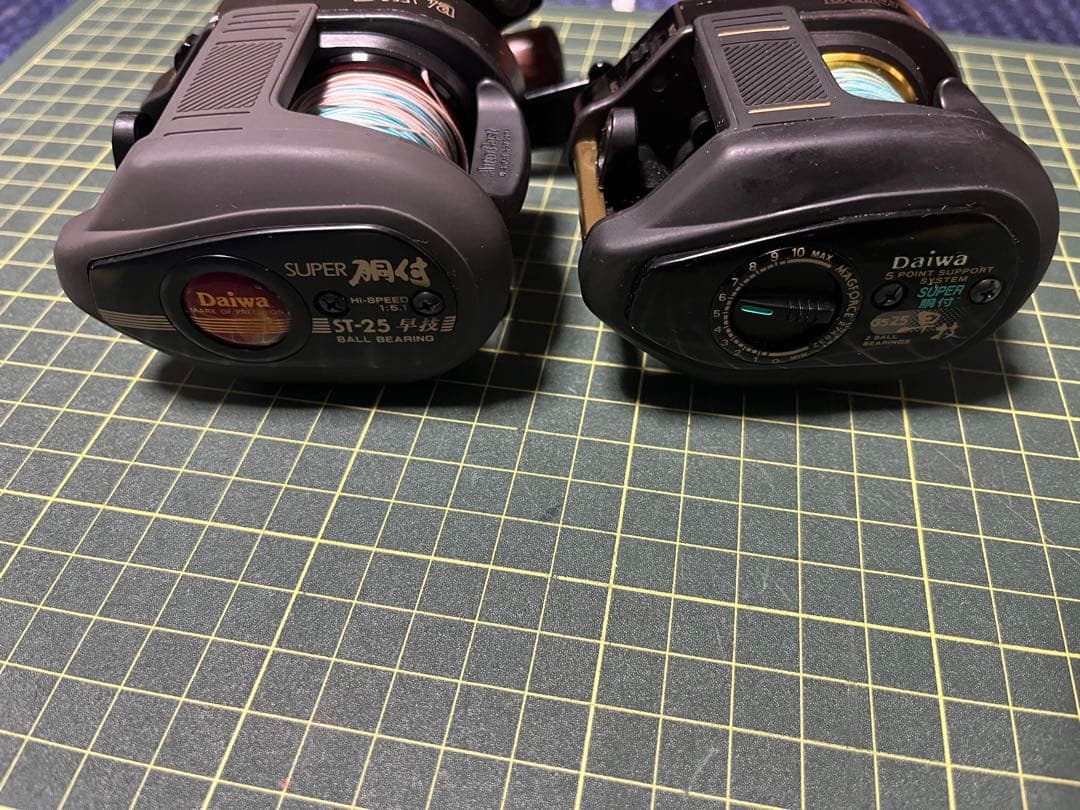 ダイワ　スーパー胴付ST-25 早技&スーパー同付GS25早技　メンテ済み　日本