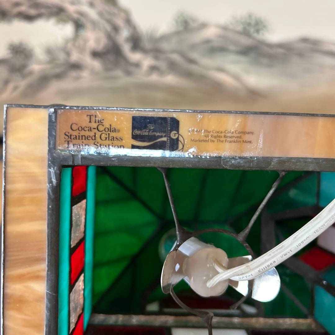 コカ・コーラ ステンドグラス コカコーラ Coca-Cola ライト ランプ