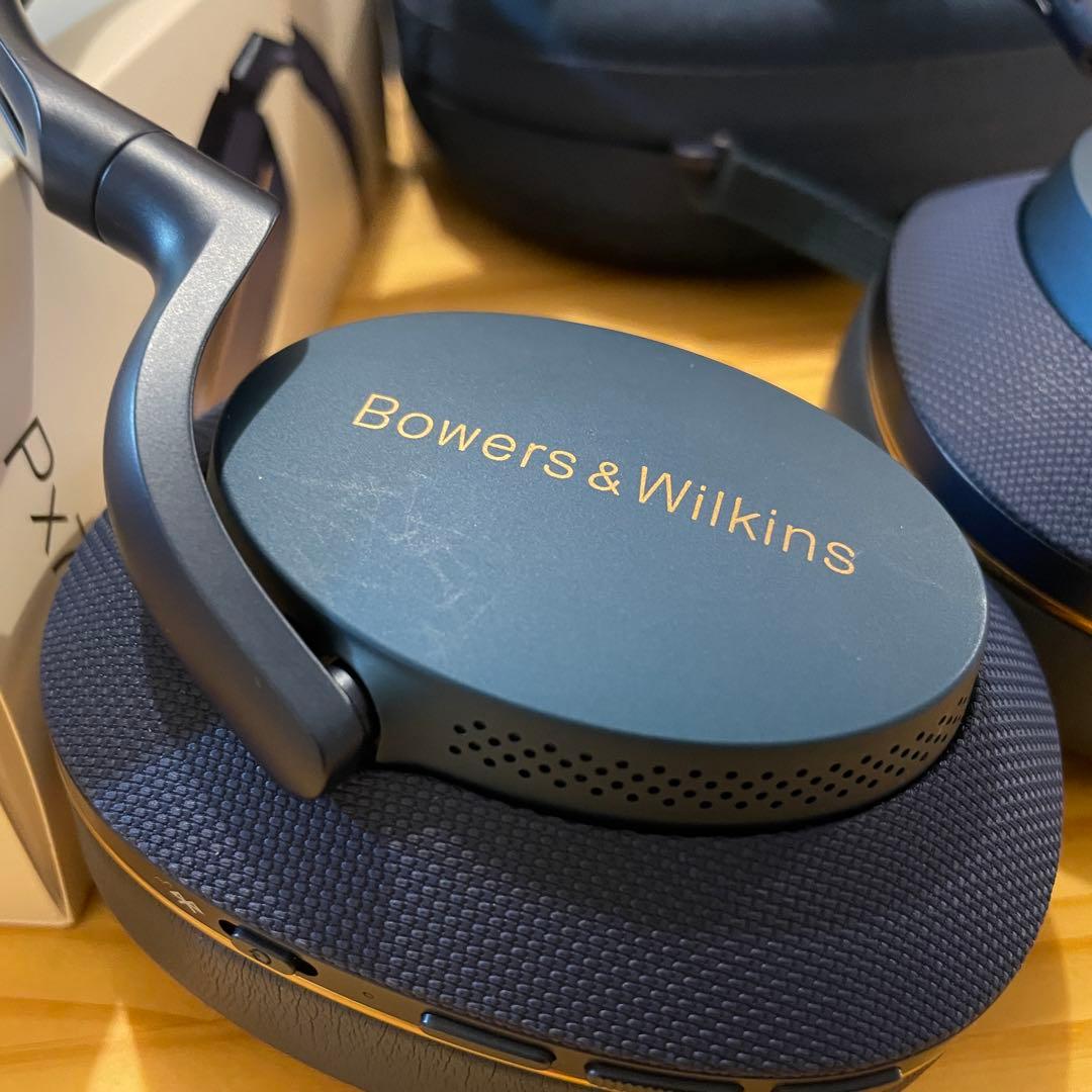 Bowers & Wilkins PX7 S2 ワイヤレスヘッドホン ブルー