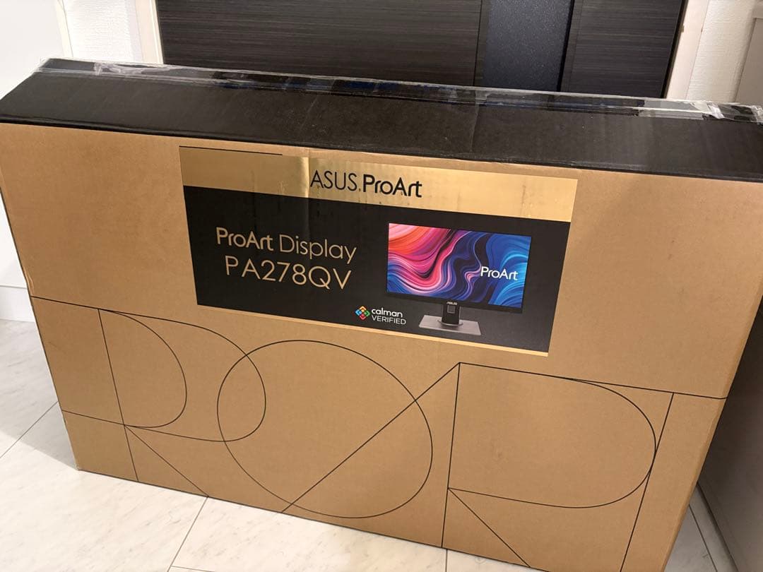 ASUS ProArt PA278QV [27インチ 黒] WQHD 非光沢