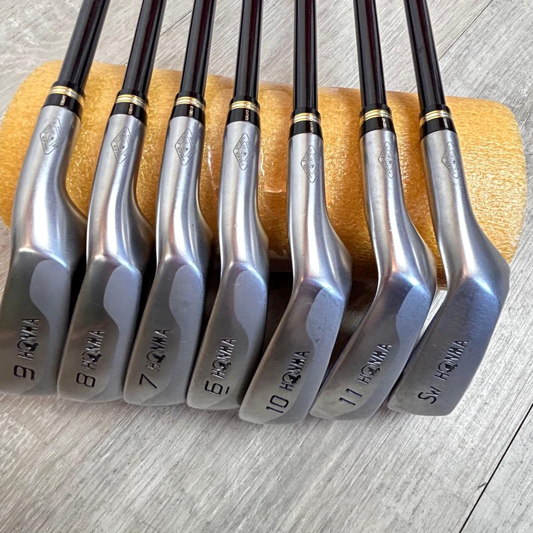 【レディース右】ホンマBERES 超豪華アイアンセット 7本 星2 ARMRQ6