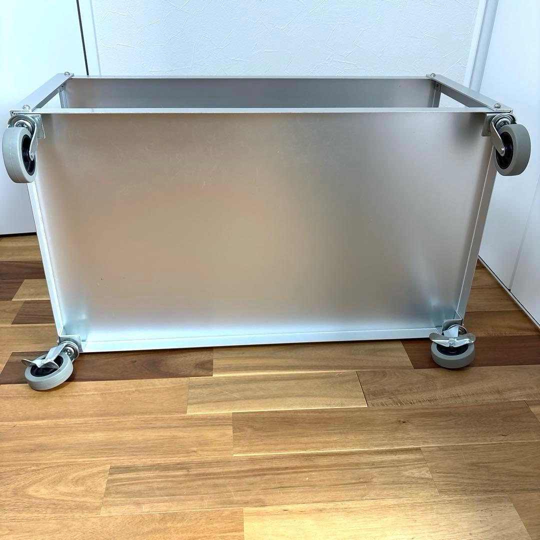 廃盤 無印良品 MUJI アルミ　ローテーブル 大