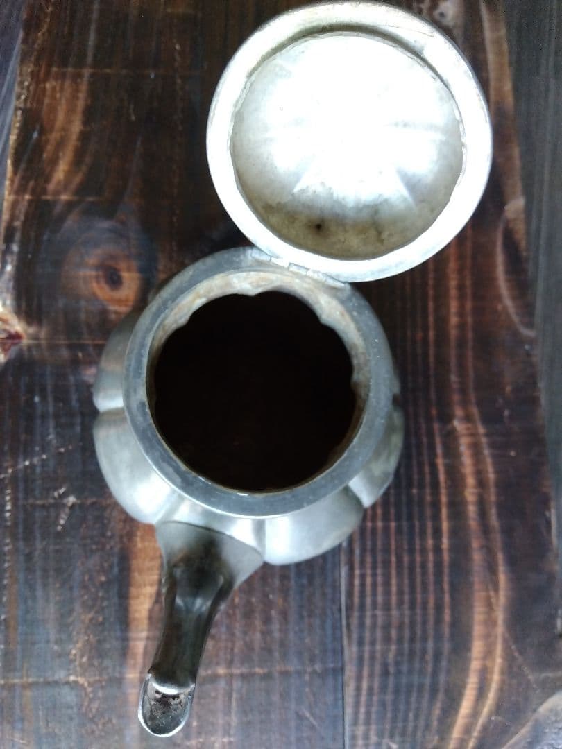 SHEFFIELD ティーポット　刻印付き イギリスアンティーク