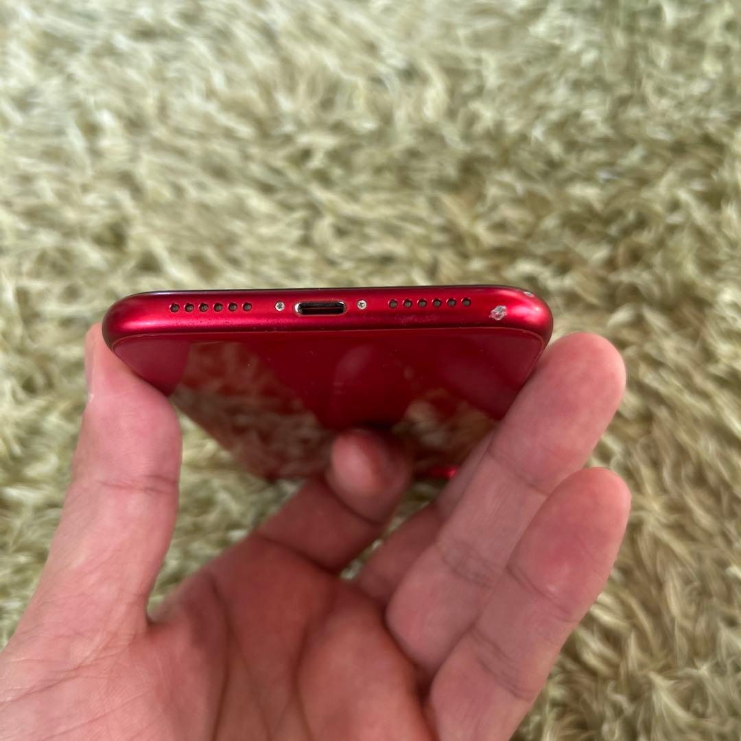 【中古】iPhone XR 電池残量90% ※画面割れあり