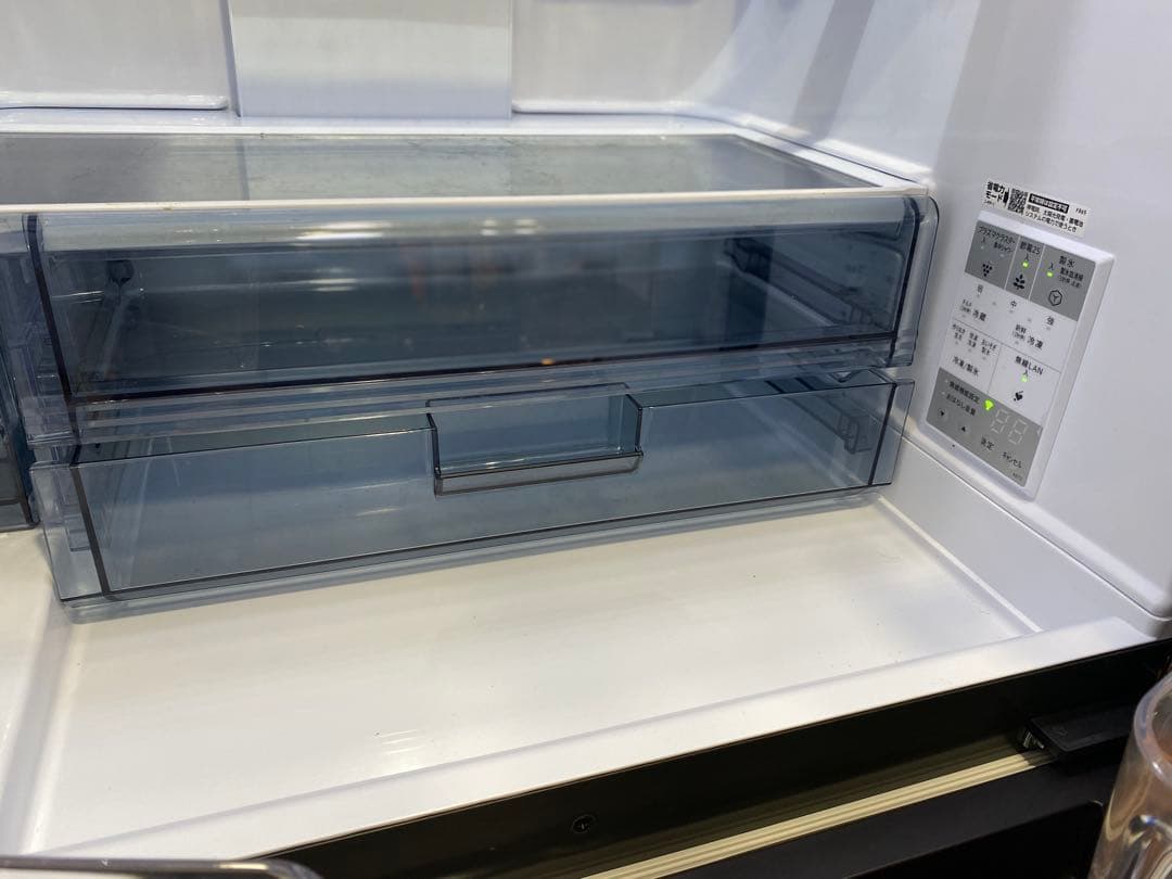 2023年製　シャープ(457L)プラズマクラスター冷蔵庫SJ-MF46K-H