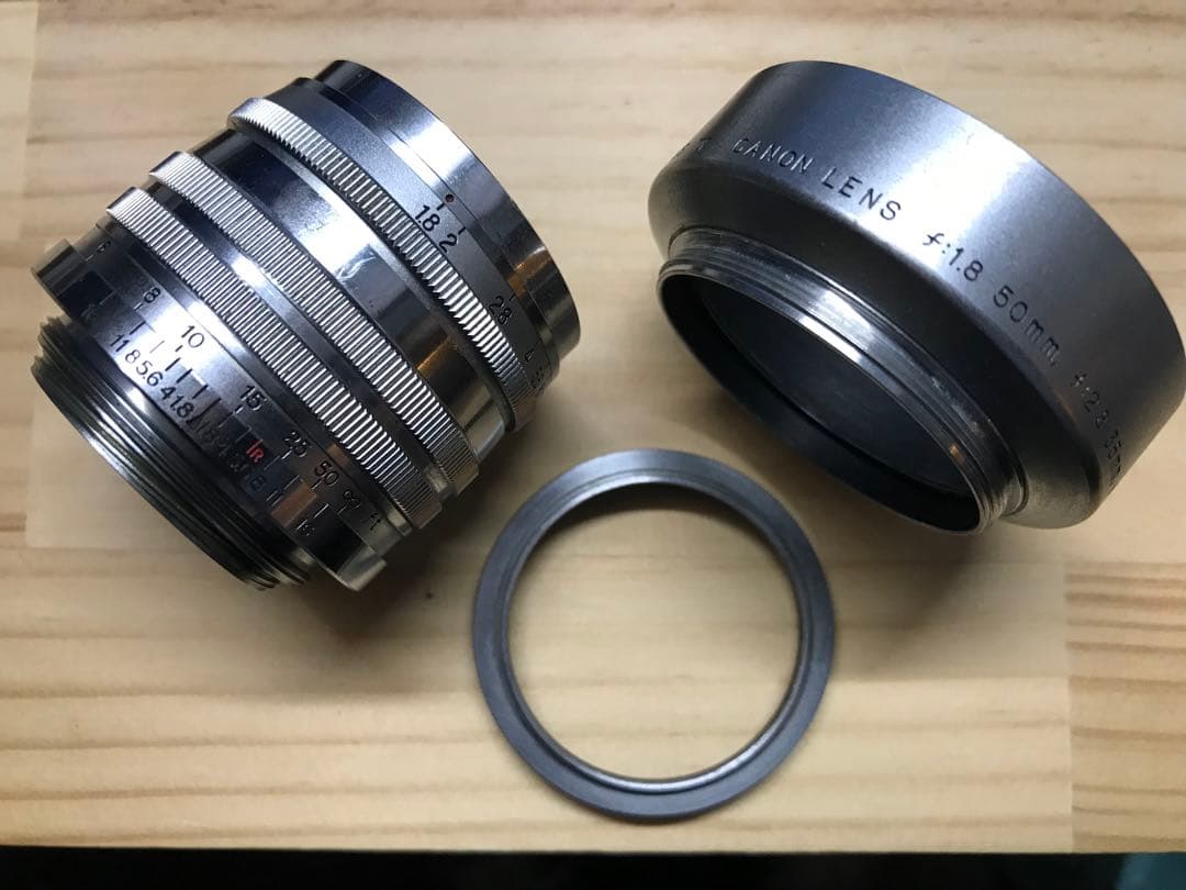 Canon7 50mm1.8付き