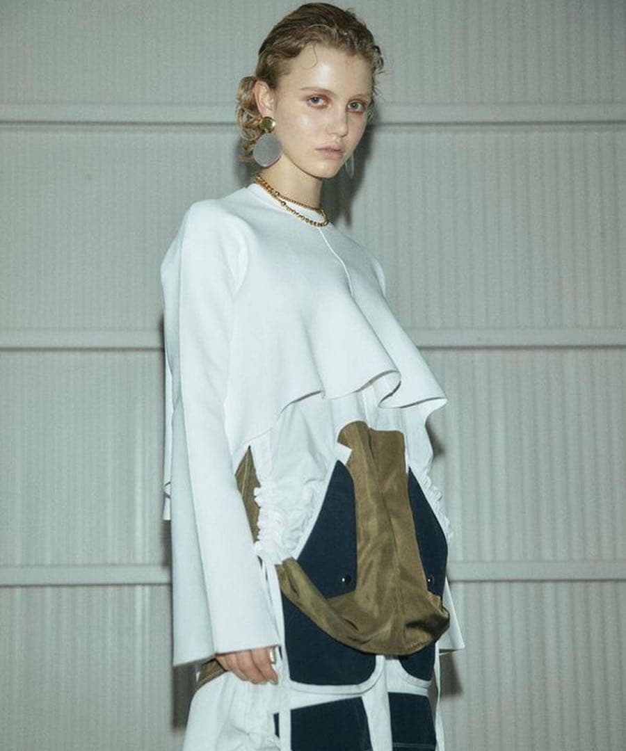 新品　un3d アンスリード　シャツキャミソール　キャミソール　36