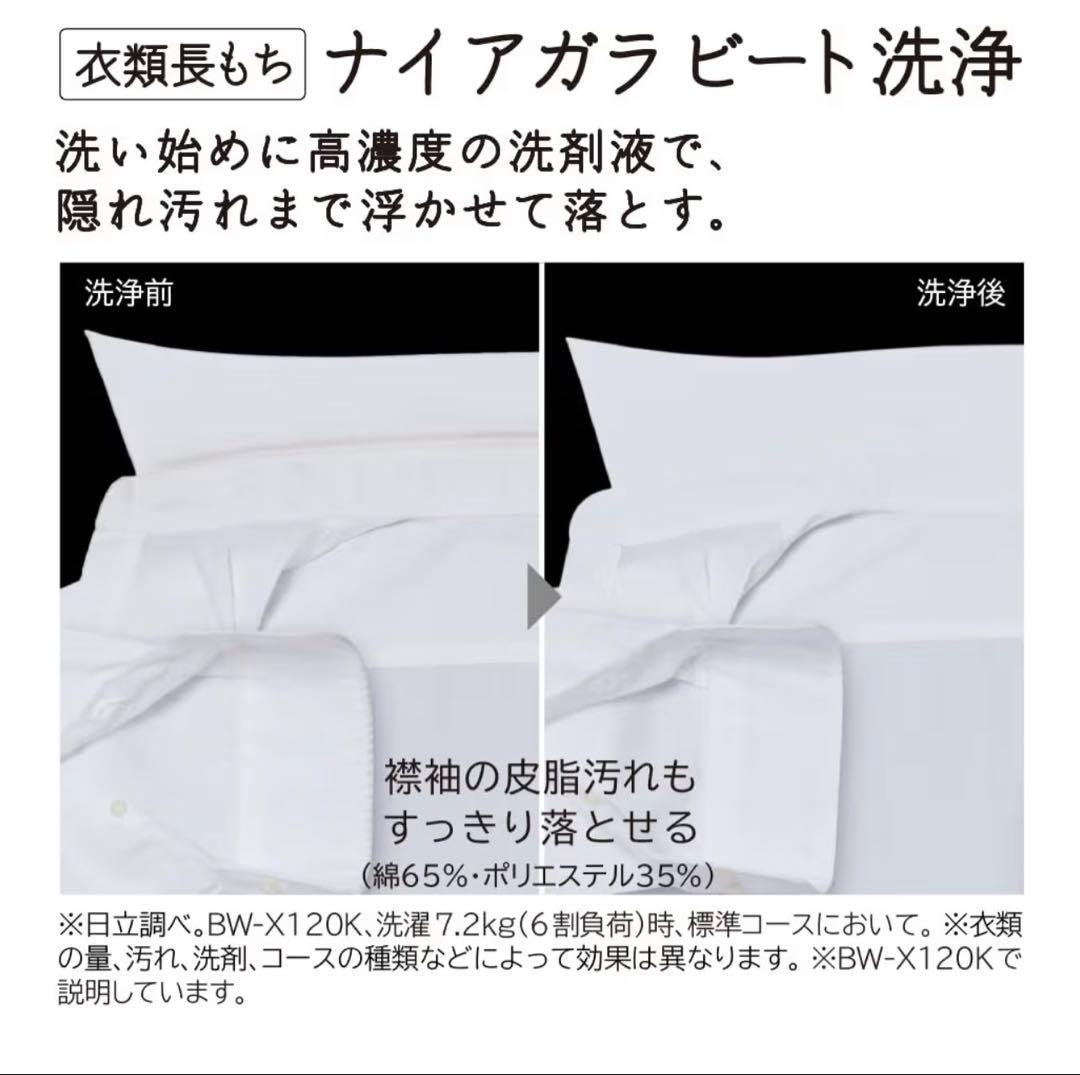 早い者勝ち 新品 BW-X120K 縦型洗濯機 12kg 定価15.6万円