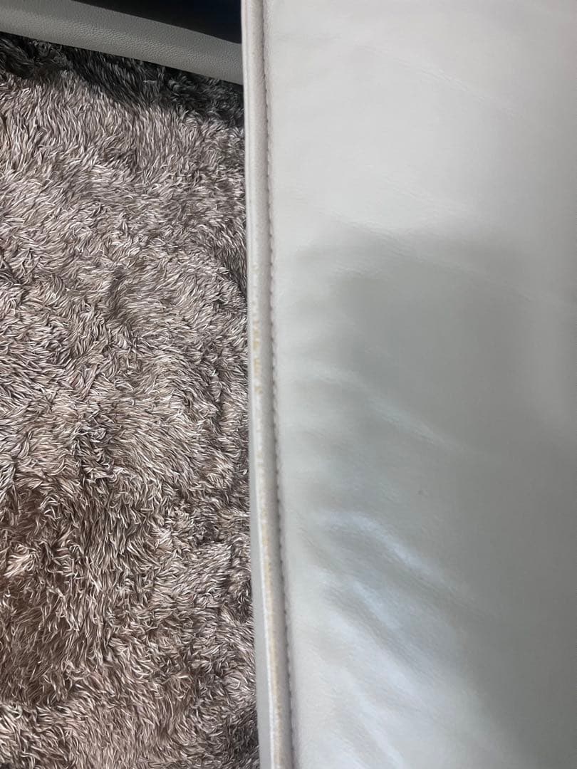 ニトリ本革カウチソファ