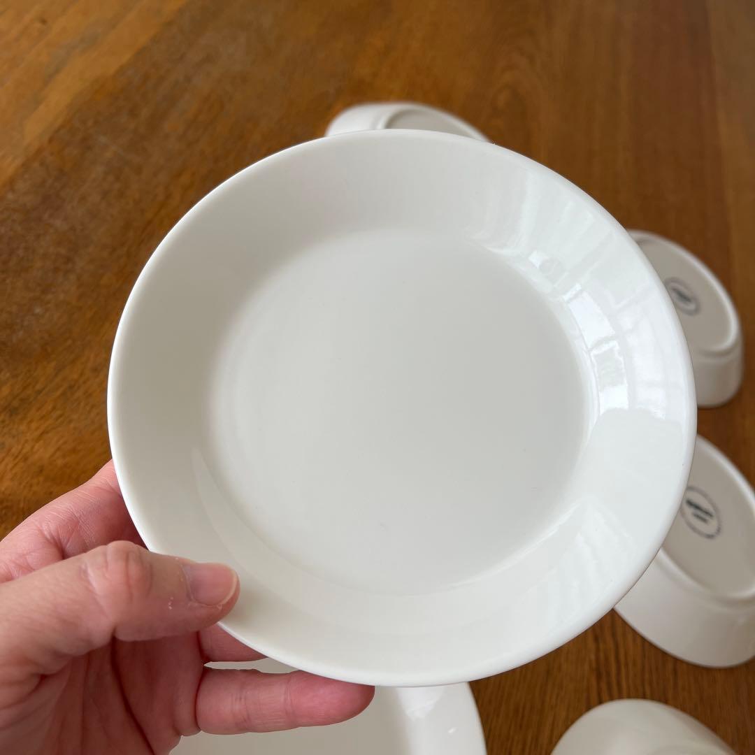 イッタラ　ティーマ　ホワイト　15 美品　6枚