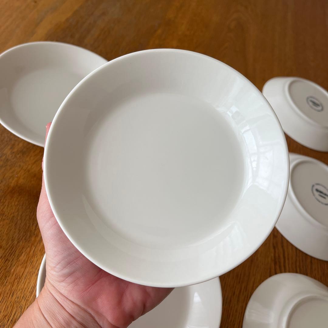 イッタラ　ティーマ　ホワイト　15 美品　6枚