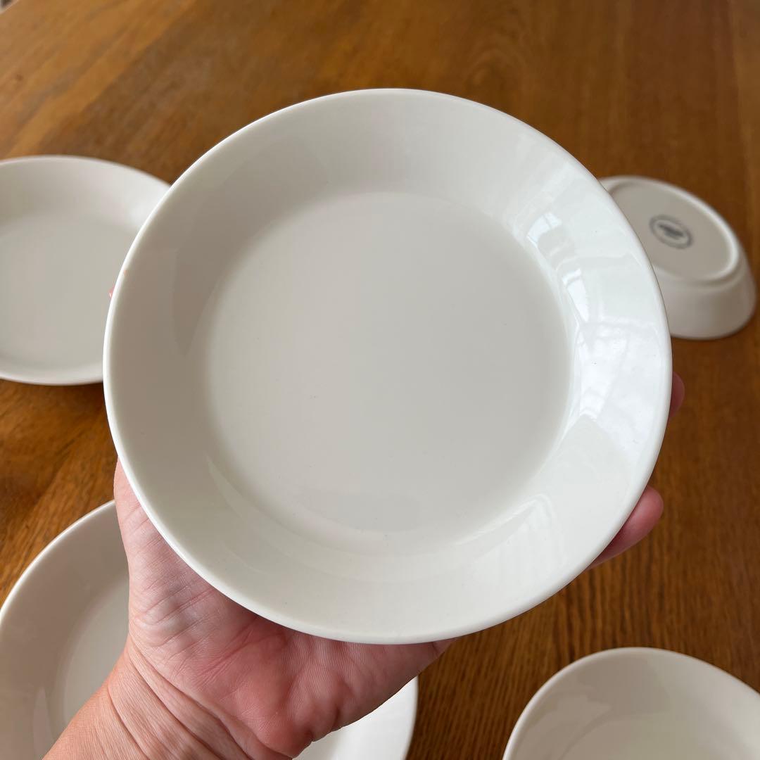 イッタラ　ティーマ　ホワイト　15 美品　6枚