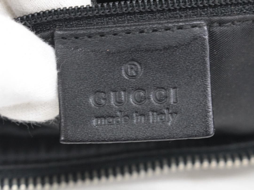 ▲GUCCI/グッチ ショルダーバッグ ワンショルダー GG柄 ブラック