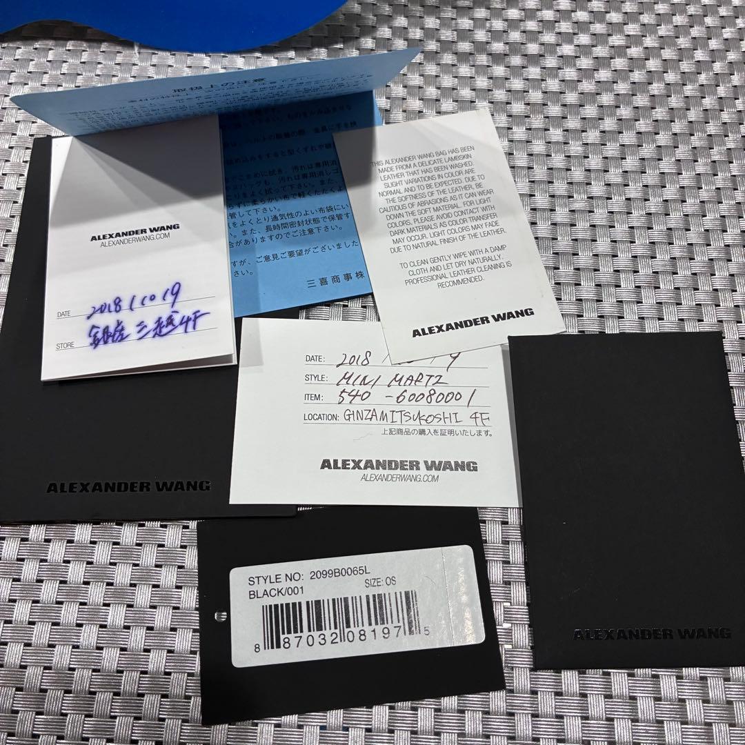 AlexanderWang 18aw MiniMarti sullen 市川隼基