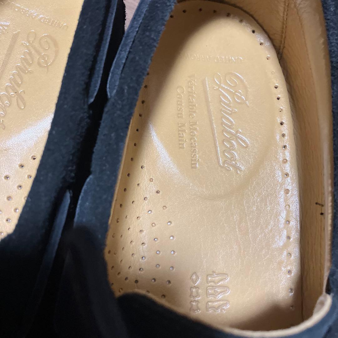 【別注】＜Paraboot＞ MALO/スエード デッキシューズ