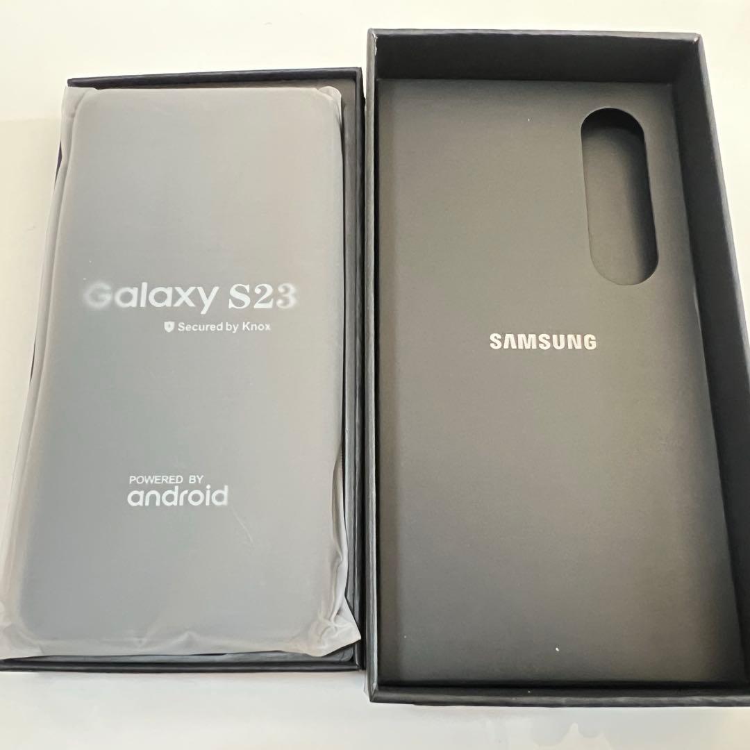 【海外未使用品】Galaxy S23 128GB ファントムブラック（US版）