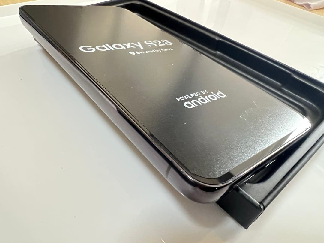 【海外未使用品】Galaxy S23 128GB ファントムブラック（US版）
