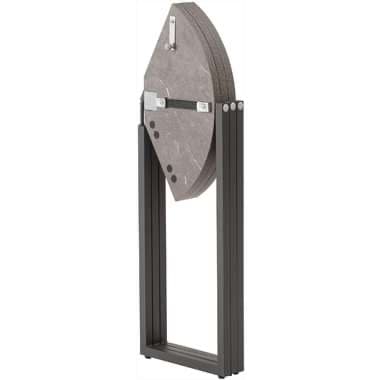 メーカー直送】東谷 GDT-10MB フォールディングラウンドテーブル ブラウン