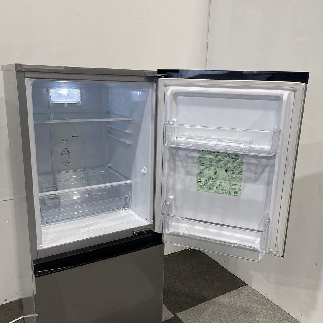 AQUA 冷蔵庫 AQR-J13J(S) 126L 2020家電 Ap2159